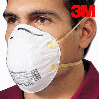 หน้ากากป้องกันฝุ่น หน้ากากกรองอนุภาค Particulate Respirator 3M8210 N95/กรอง pm2.5 (พร้อมส่ง)