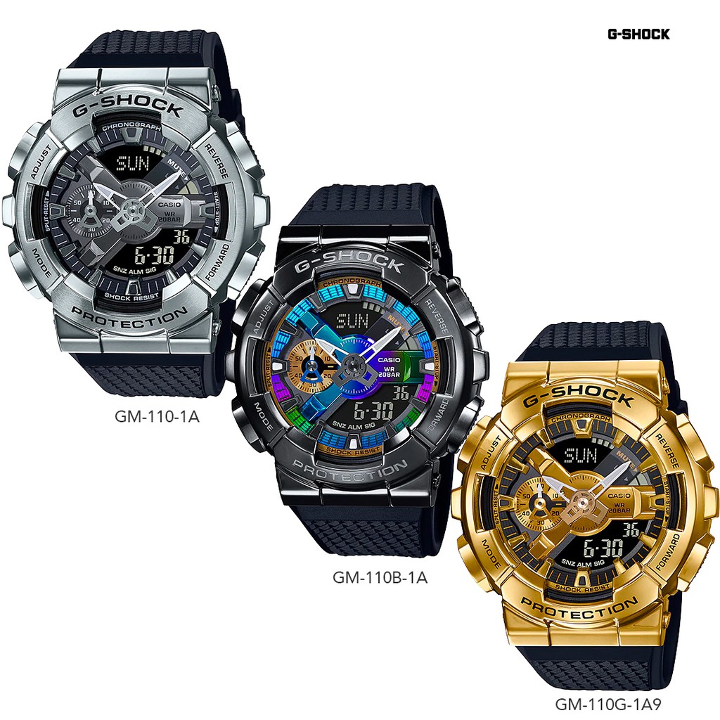 NEW! นาฬิกาข้อมือ Casio  G-shock GM-110 series GM-110G-1A9 GM-110-1A GM-6900-1 GM-6900B-4 GM-6900G-9