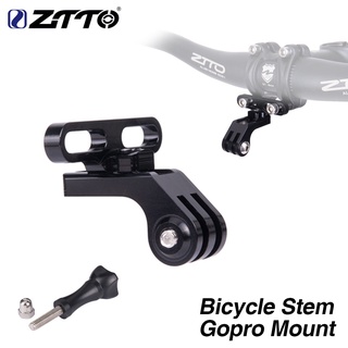 Ztto เมาท์ขาตั้งไฟฉายกล้อง Gopro สําหรับติดแฮนด์บาร์รถจักรยาน MTB 1 ชิ้น