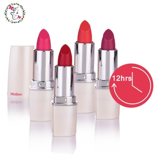 มิสทิน 12เอชอาร์ ลองลาส ลิปสติก ติดทน 12 ชม. Mistine 12 HR Long Lasting Lipstick 4g.