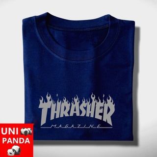 เสื้อยืดสีขาว - เสื้อยืดลายพิมพ์ลาย THRASHER Magz ยูนิเซ็กซ์ คุณภาพดี unipanda04