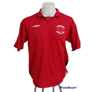 เสื้อยืดกีฬา Umbro Canadians Soccer Club Size L มือ2