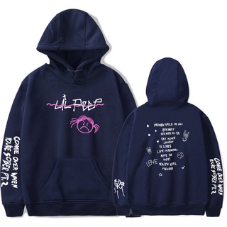 Yttq XXS-4XL เสื้อกันหนาว มีฮู้ด ลาย HELLBOY Lil Peep Famous Rapper Kpop สําหรับผู้ชาย ของขวัญวาเลนไทน์ XQ