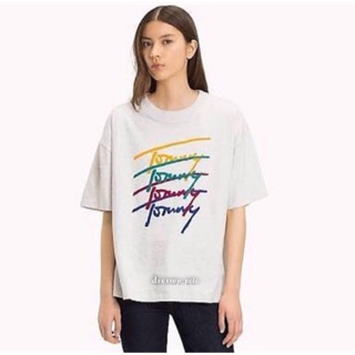 เสื้อยืด “Tommy Hilfiger Multi Logo T shirt”