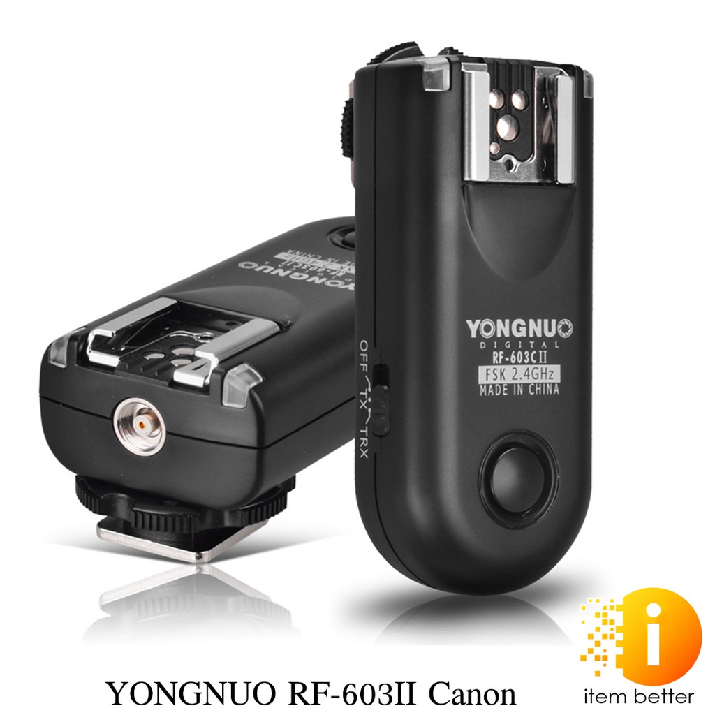 YONGNUO RF-603C II Wireless Flash Trigger for Canon  รับประกันศูนย์ไทย