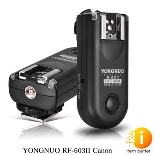 YONGNUO RF-603C II Wireless Flash Trigger for Canon รับประกัน 1 ปี