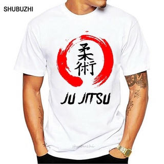 เสื้อยืดแขนสั้น คอกลม ผ้าฝ้าย พิมพ์ลาย JuJitsu Kanji สไตล์ฮิปฮอป สําหรับผู้ชาย