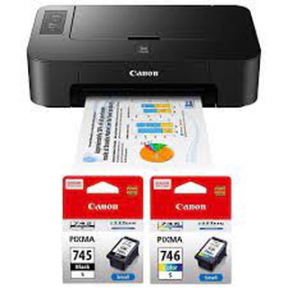 CANON Printer (ปริ้นเตอร์) เครื่องพิมพ์อิงค์เจ็ท รุ่น PIXMA TS207 เครื่องพร้อมตลับหมึก