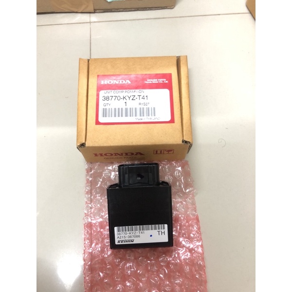 กล่องไฟเวฟ125iปลาวาฬแท้ศูนย์ปี2014 (ระบบไฟไม่รับเคลมทุกกรณี)KYZ-T41✅