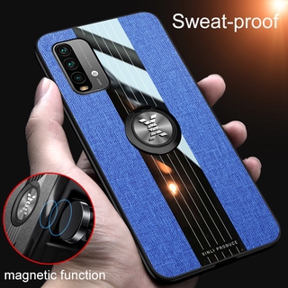 REDMI REDMI เคสโทรศัพท์กันกระแทกพร้อมแหวนนิ้วมือสําหรับ Xiaomi Redmi9T Redmi9T