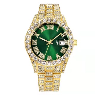 Rolex นาฬิกาควอตซ์นาฬิกาคู่สวิส  นาฬิกาเพชรแฟลช นาฬิกาควอตซ์ นาฬิกาข้อมือนาฬิกาข้อมือนาฬิกาข้อมือเพชรควอทซ์