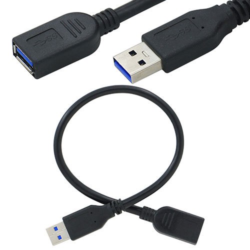 สายต่อยาวusb 3.0 Extention cable AM AF 30cm/50cm มีหัวพลาสติกคลอบกันไฟดุด