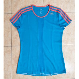 Adidas climalite เสื้อวิ่ง เสื้อกีฬา สวยใหม่