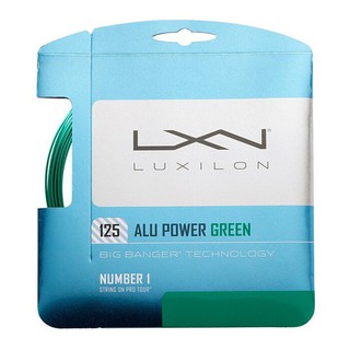 LUXILON Alu Power Green ขนาด 16L/1.25 เอ็นไม้เทนนิส เอ็นเทนนิส Tennis String ไม้เทนนิส เทนนิส WILSON