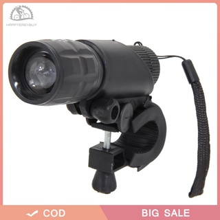 【happyeasybuy】ไฟจักรยาน 2000 Lumens CREE Q5 LED + Holder