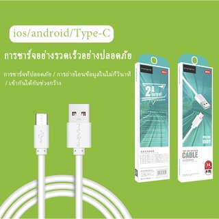 MAIMI สายข้อมูล สายชาร์จข้อมูลแบบเร็ว เหมาะสำหรับ iphone, typec, micro