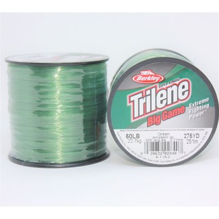 TRILENE Big Game 50LB เอ็นเต็ม สีเขียวขี้ม้า