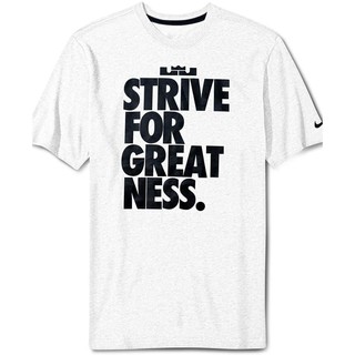 Promo เสื้อยืด COMBED 30S DISTRO STRIVE FOR Graatness LEBRON JAMES !!