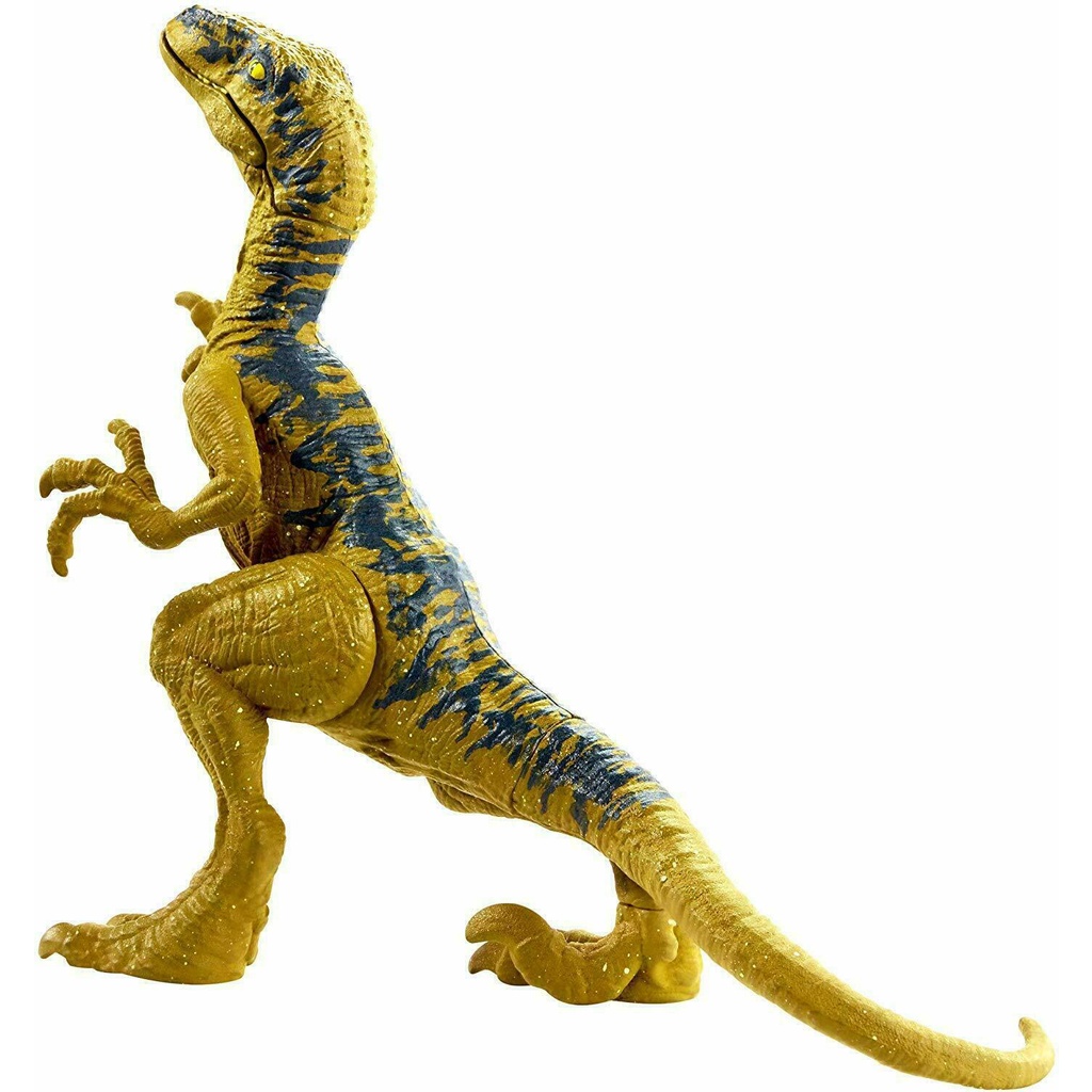 ღღJurassic World Dino Rivals Attack Pack Velociraptor Delta Figure *BRAND NEW* sp0G