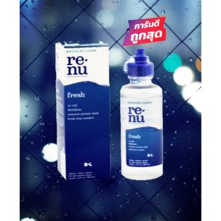 Renu น้ำยาล้างคอนแทคเลนส์ ขวดกลาง 120ml ,ขวดเล็ก 60ml