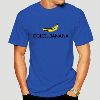 เสื้อยืดผ้าฝ้ายพิมพ์ลายขายดี เสื้อยืด พิมพ์ลาย Dolce And Banana สําหรับผู้ชาย และผู้หญิง 3562X