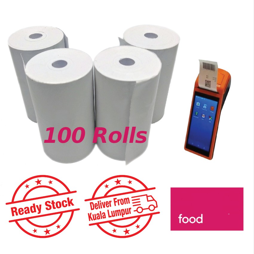 Star Coreless Thermal Paper Roll 57mm x 40 100 Rolls ★ i6mjl5dl6g