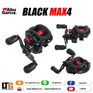 [📍 กรอกโค้ด LONLINEMAY130 ลดทันที 130.-] รอกตกปลา รอก Abu Garcia Black Max 4