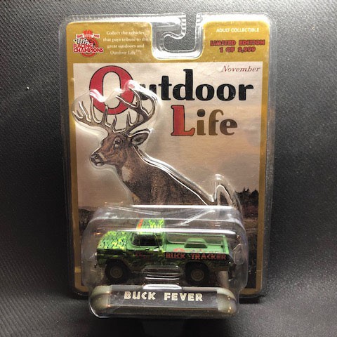 Racing Champions Outdoor Life 59 Ford f-250 4x4 Buck Tracker Buck Fever 1:64 ล้อยางรุ่นรถ