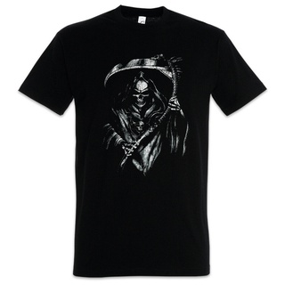 คอตต้อนคอกลมขายดี เสื้อยืด พิมพ์ลายโครงกระดูก III You Belong to Me Valewalker Grim Rer The Death Skeleton JGoieb83CBmlbb