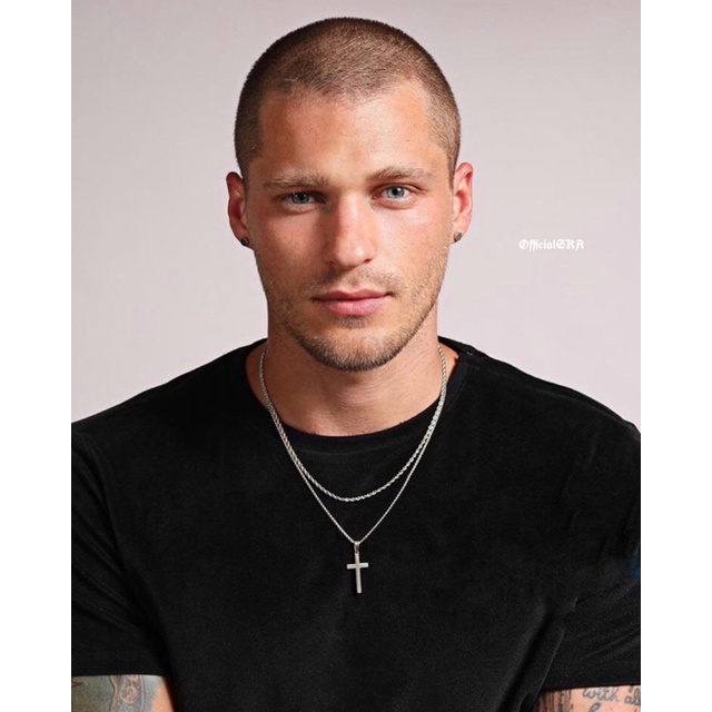 DOUBLE TOP CROSS (CROSS LAYER NECKLACE)