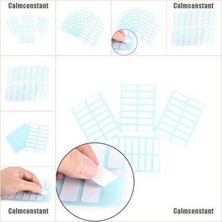 Calmconstant สติกเกอร์ฉลากชื่อ สีขาว 12 ชิ้น