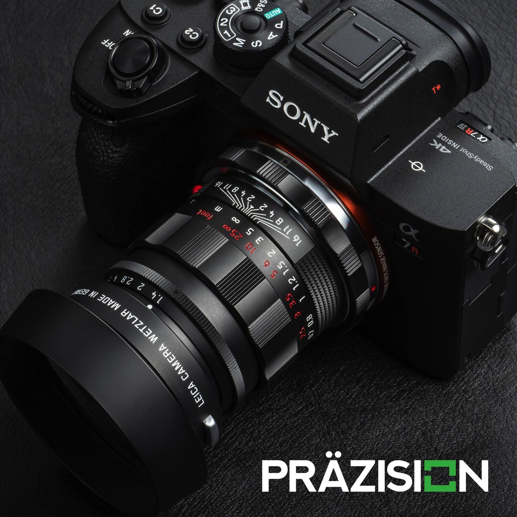 Leica M - Sony FE Close Focus เมาท์แปลงพรีเมี่ยม Prazision ( LM-E / FE / LM-NEX / ไลก้า โซนี่ Adapter )