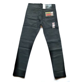 กางเกงยีนส์ผ้าฟอกนิ่ม LOG เดฟ ผ้ายืด Size 28-44