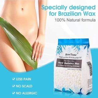 High end wax เม็ดแว็กซ์กำจัดขน🌈 Natural 100%🌈 500 กรัม