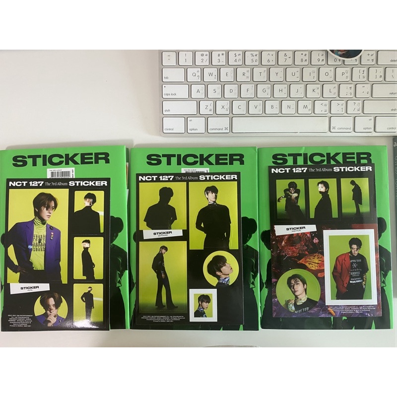 ✨พร้อมส่ง✨NCT127 Sticker อัลบั้มเปล่า+สติกเกอร์+โปส