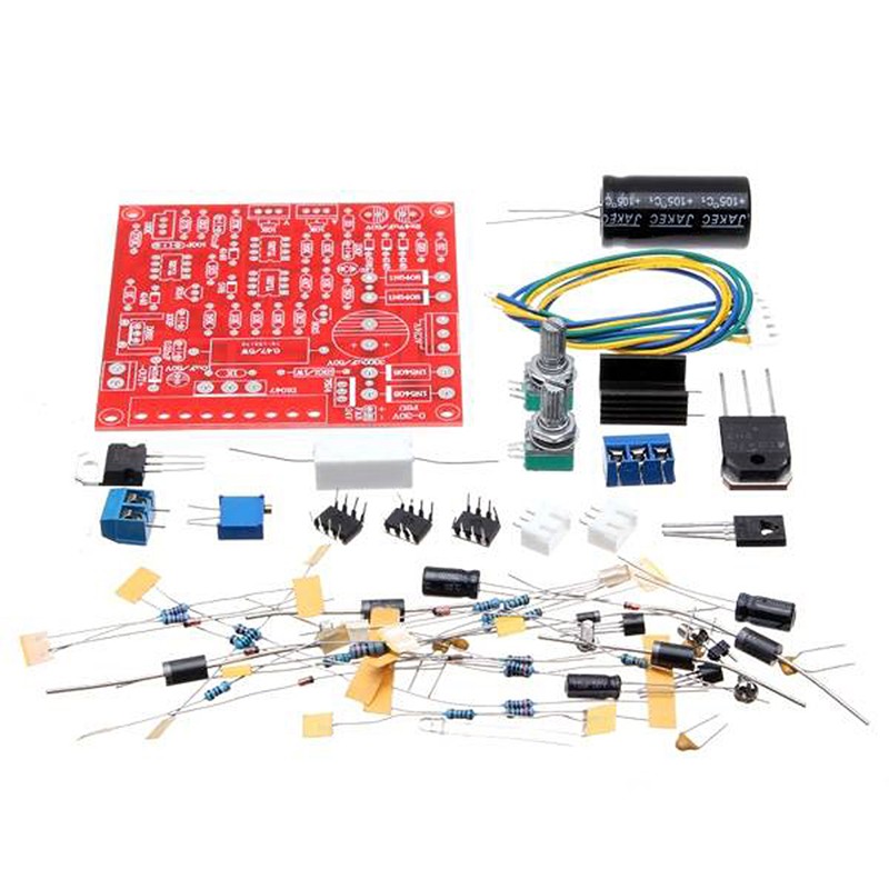 1PCS 0-30V 2MA-3A adjustable DC power supply laboratory power short-circuit current limit protection DIY kit - รูปที่ 4