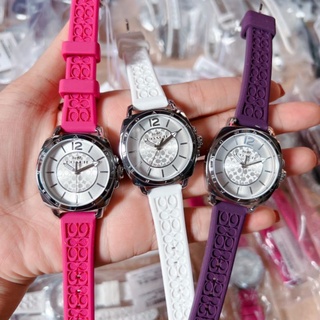 Coach Watch สาย silicon สีสวยใส่สบาย สินค้าแท้ 100%