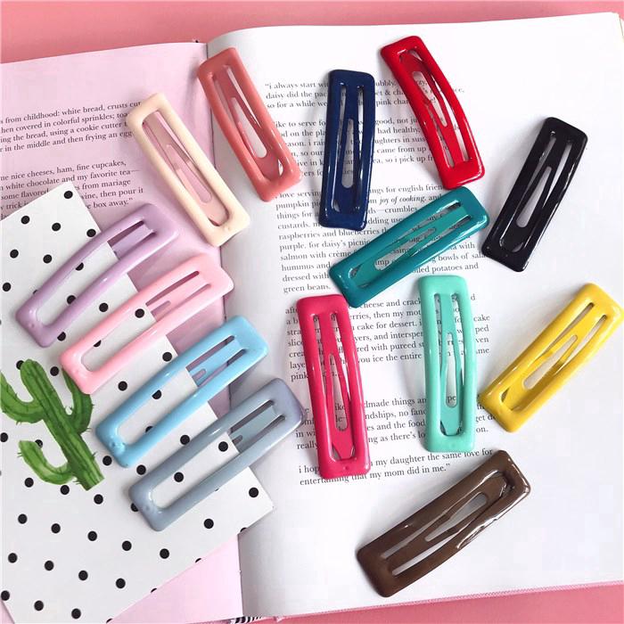 กิ๊บติดผมสีแคนดี้สไตล์เกาหลีสําหรับผู้หญิง 20 ชิ้น