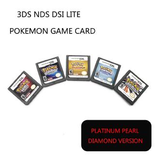 การ์ดเกมส์ nintendo ds 3ds ndsi ndsl nds lite pokemon สีเงินสีทอง