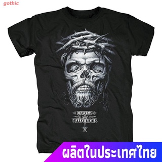 【hot sale】gothic เสื้อยืดกีฬา Sullen Art Immersed Art Dead Core Gintama Tide โครงกระดูกศิลปะสําหรับงานศิลปะกลางแจ้ง Men