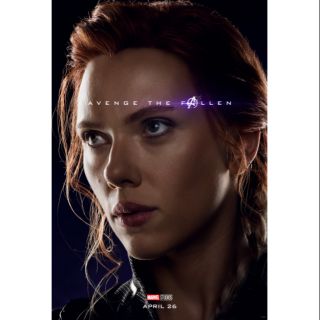 POSTER AVENGERS ENDGAME BLACK WIDOW