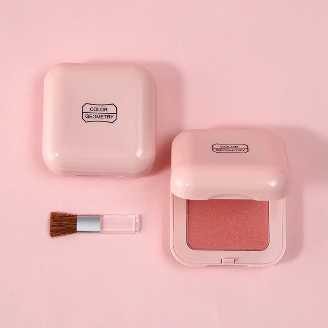 Lameila 3042 บลัชออนปัดแก้ม โทนส้มพีช-ชมพูพีช เนื้อดี thumbnail 9