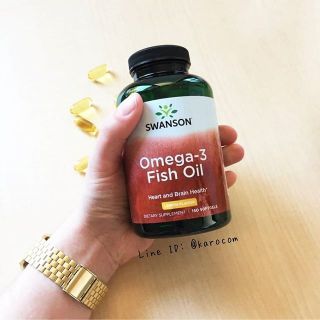 Swanson omega Omega3 150 softgels 2000mg./วัน โอเมก้า3  EPA DHA สูง