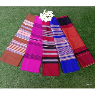 ผ้าถุงทอมือแบบผืน แบบชิ้น 36*66นิ้ว กับ 36*132นิ้ว