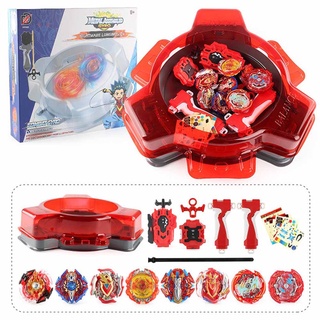 13pcs/set Laike Beyblade Hot Sale Red Color Style Beyblade Burst Metal Bayblade Kreisel For Kid Boy Beybalde Toys Gift