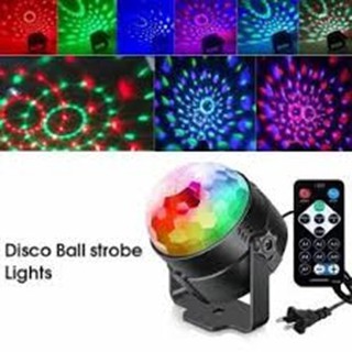 Disco light Led party light Magic Ball Lighting Remote LED Party Light LED ขนาดเล็ก