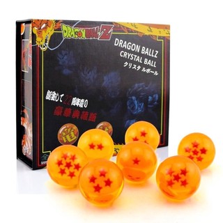 ชุดดราก้อนบอล คริสตัล รูปการ์ตูน Dragonball Z Stars ขนาด 5.7 ซม. พร้อมกล่อง 7 ชิ้น ต่อ 1 ชุด