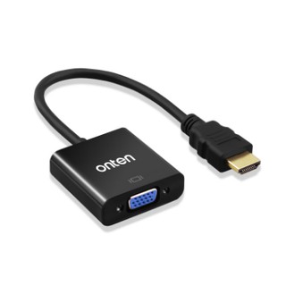 ONTEN รุ่น OTN-5165 ตัวเเปลง HDMI to VGA Adapter ความละเอียด 1080P