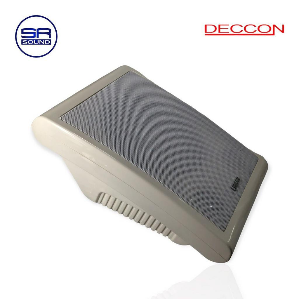 ฟรีค่าส่ง DECCON CW102T ตู้ลำโพงติดผนัง ขนาด 6.5 นิ้ว มีไลน์ 100V ราคาต่อ 1 คู่ CW-102T  CW 102T