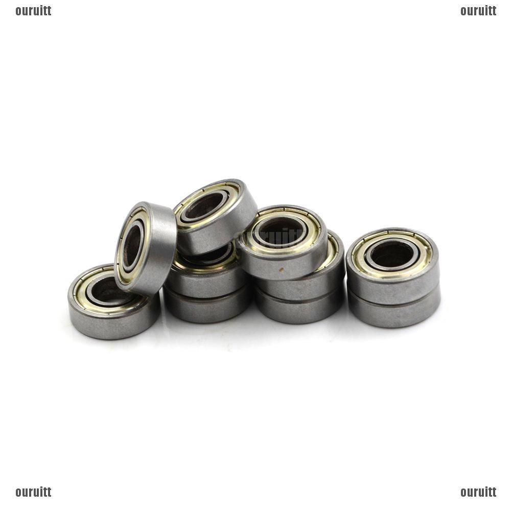 SP 10 Pcs 698Z Sealed Deep Groove Radial Ball Bearings 8mm x 19mm x 6mm ...